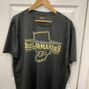 Charcoal Purdue University Boilermakers Tee
